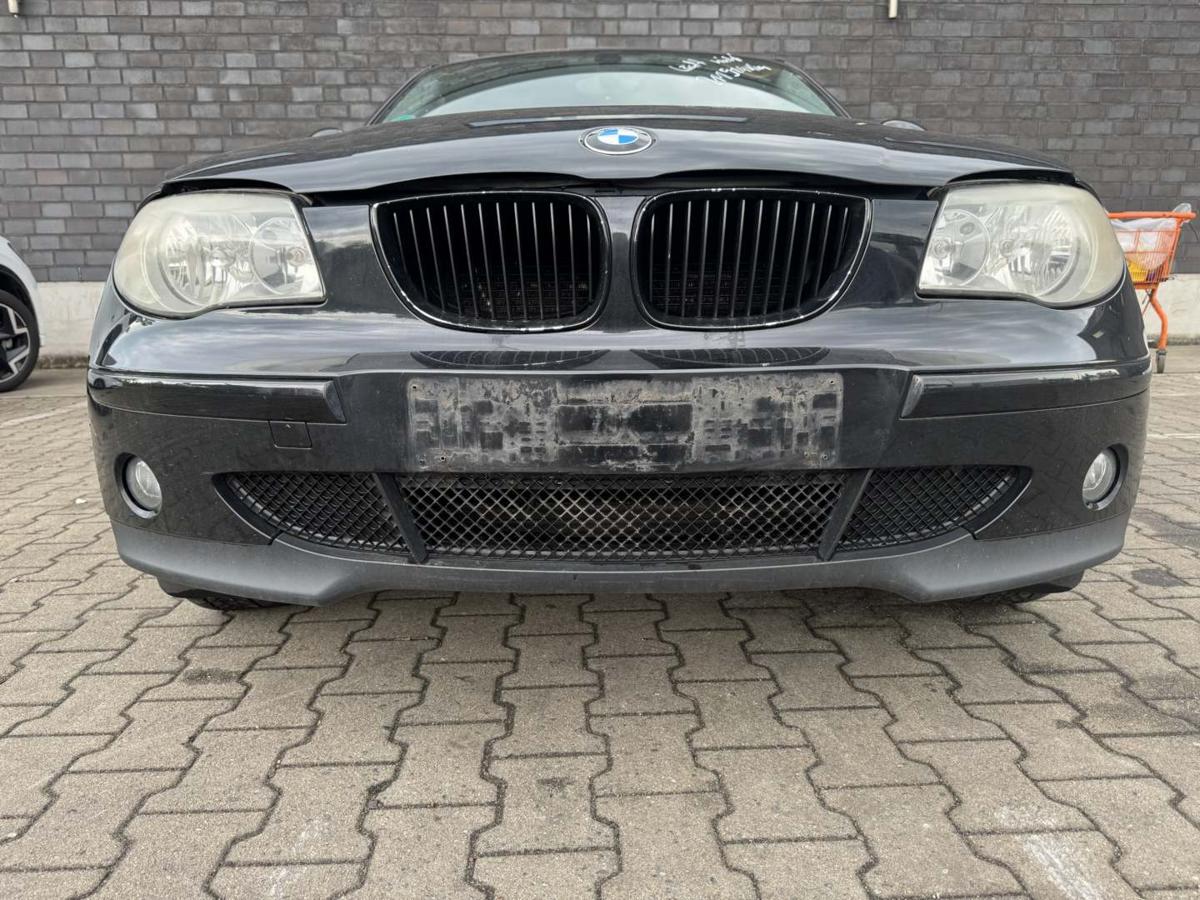 BMW 1er E87 original Sto&szlig;stange Stossf&auml;nger vorn 475 Blacksapphire Bj.2005